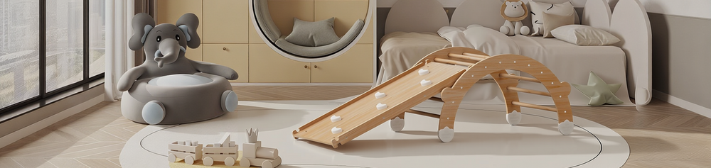 How Indoor Climbing Furniture Turns Walls Into Play Space