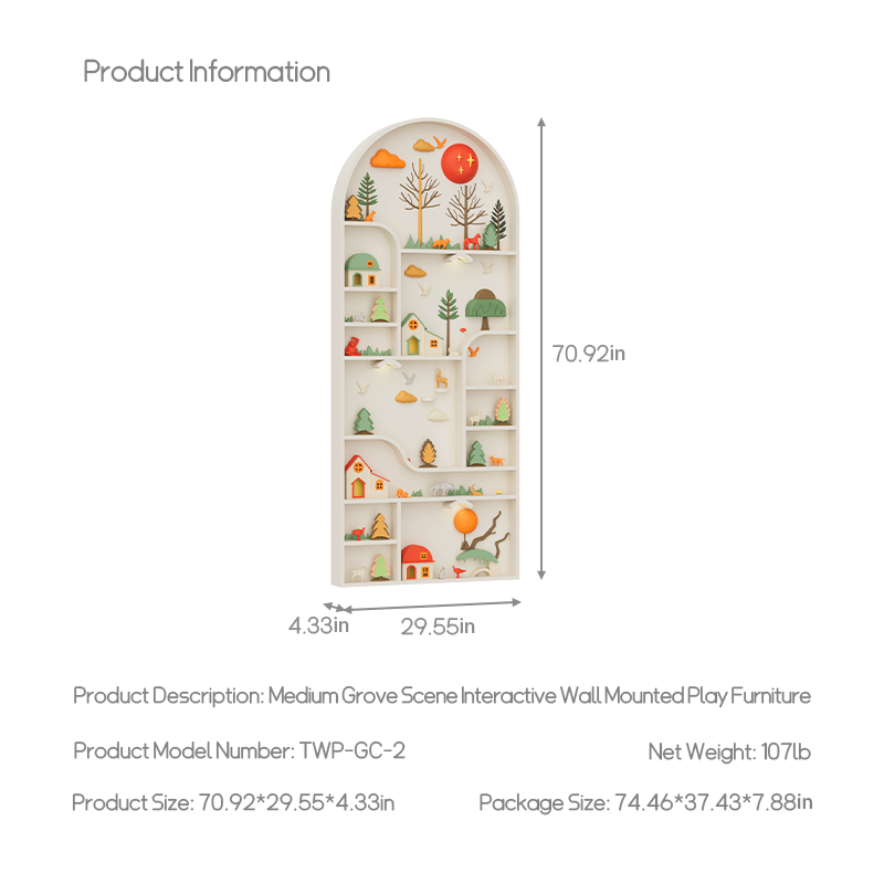 Grove Scene Fairytale Weaving Board - Tall