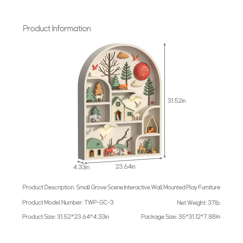 Grove Scene Fairytale Weaving Board - Petite