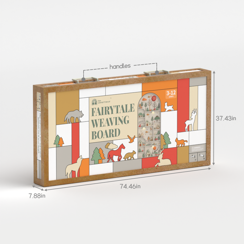 Grove Scene Fairytale Weaving Board - Tall