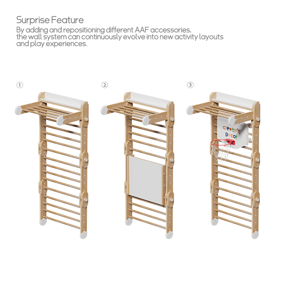 AAF Wall-mounted Connector for Vertical Frame Extension