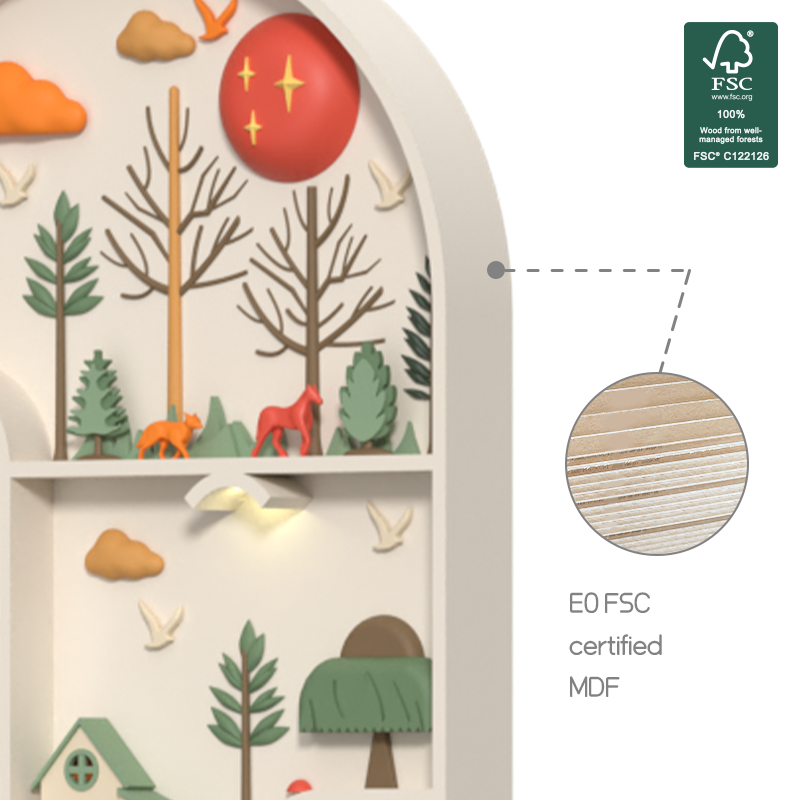 Grove Scene Fairytale Weaving Board - Tall