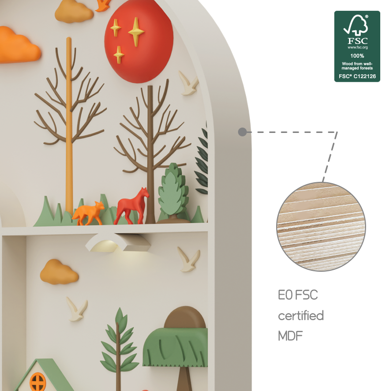 Grove Scene Fairytale Weaving Board - Tall