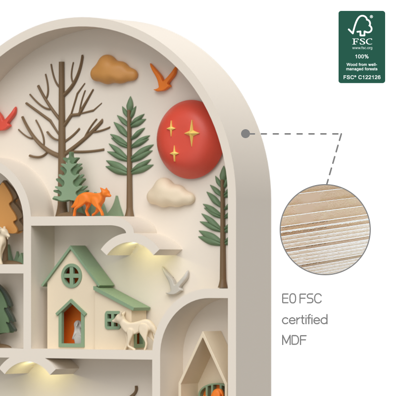 Grove Scene Fairytale Weaving Board - Petite