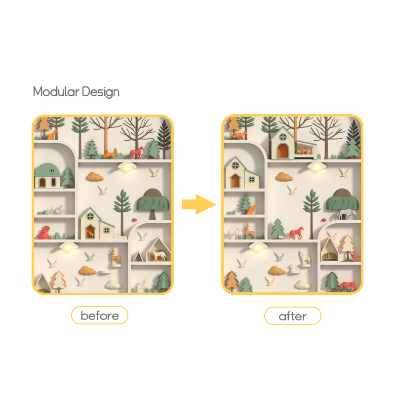 Grove Scene Fairytale Weaving Board - Tall
