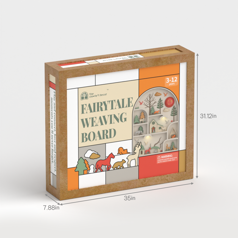 Grove Scene Fairytale Weaving Board - Petite